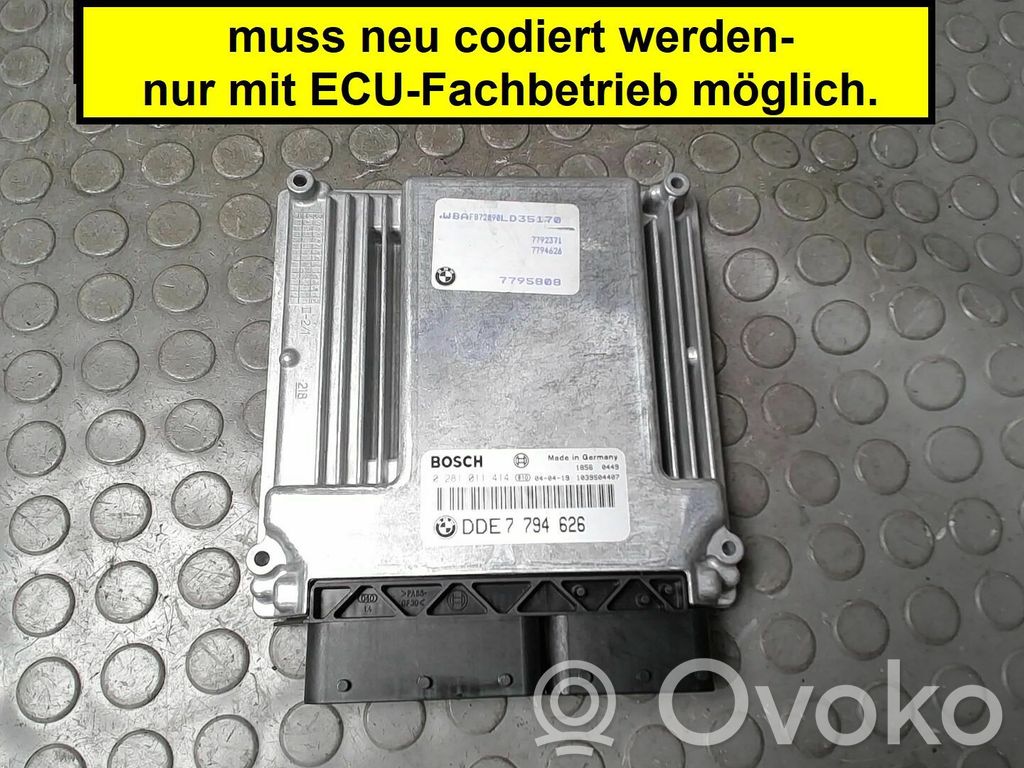 Engine control unit/module   7794626,0281011414,7795808,NICHTZUTREFFEND