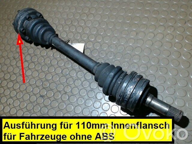 Eje de transmisión trasero   NICHTZUTREFFEND