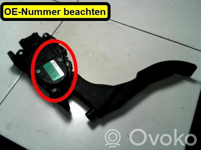 Gaspedal   6Q1721503M,7215036Q1C