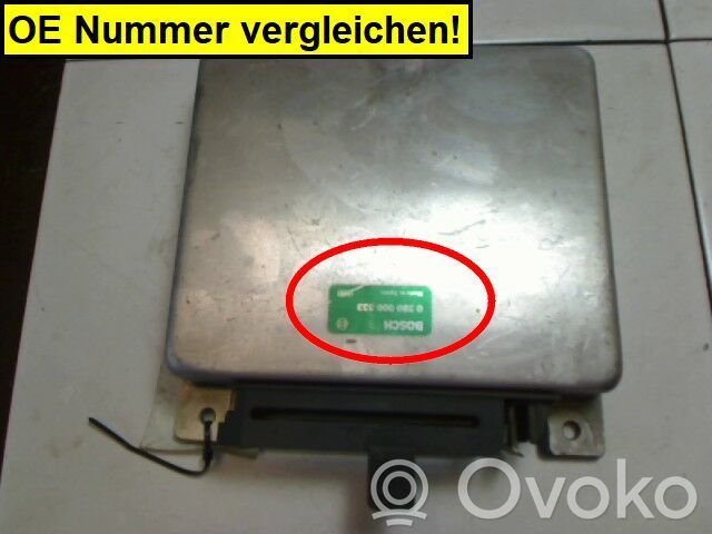 Citroen BX Moottorin ohjainlaite/moduuli