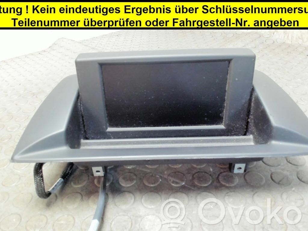 BMW 1 E81 E87 Screen/display/small screen 