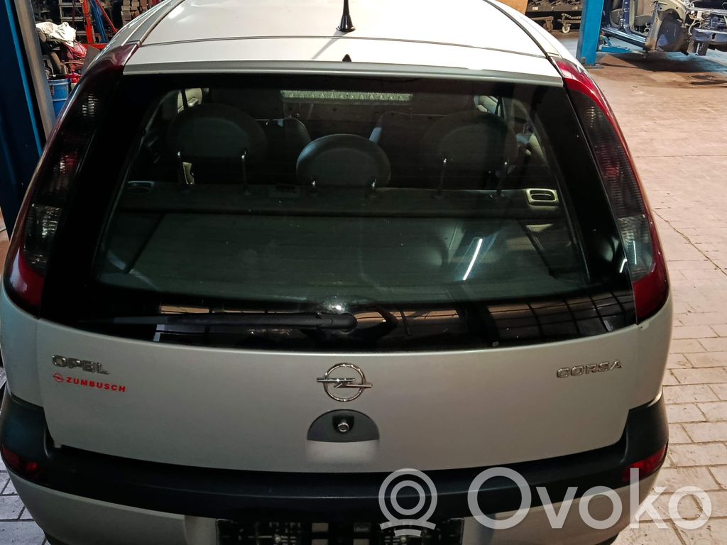 Opel Corsa C Takaluukun/tavaratilan kansi 