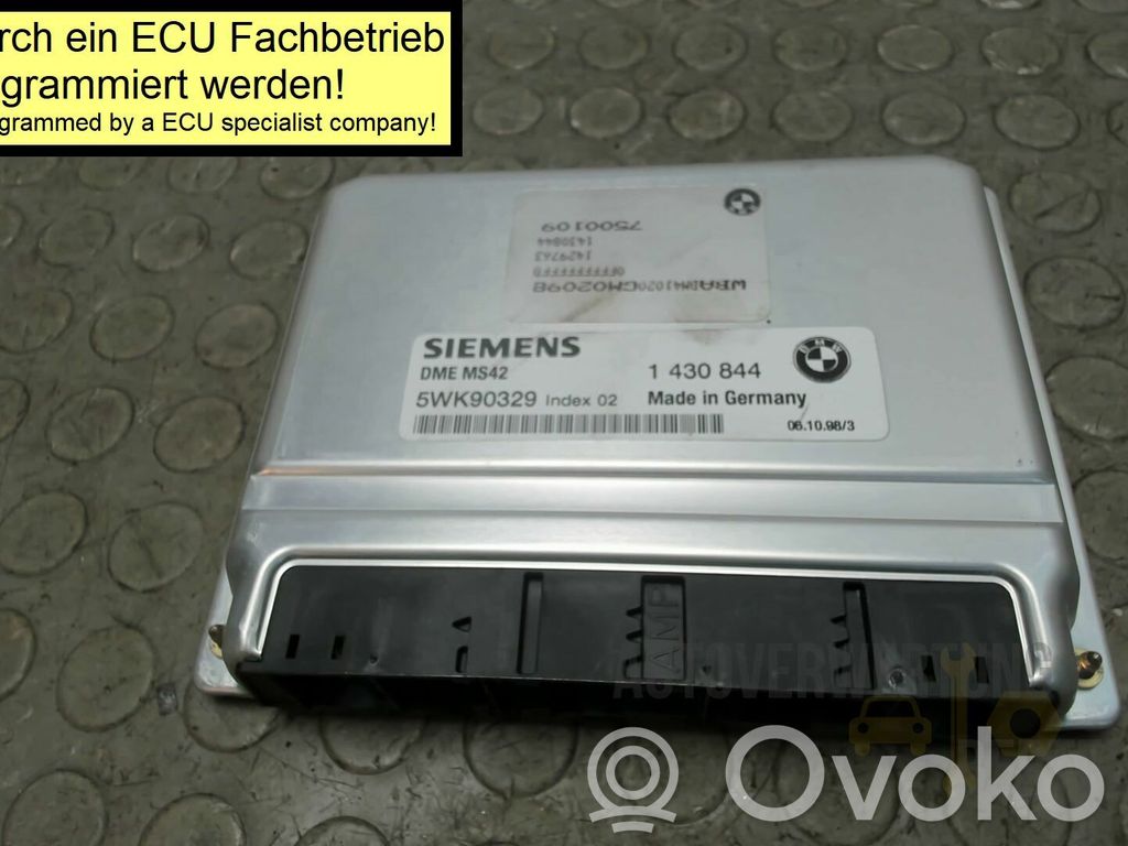 BMW 5 E39 Engine control unit/module 