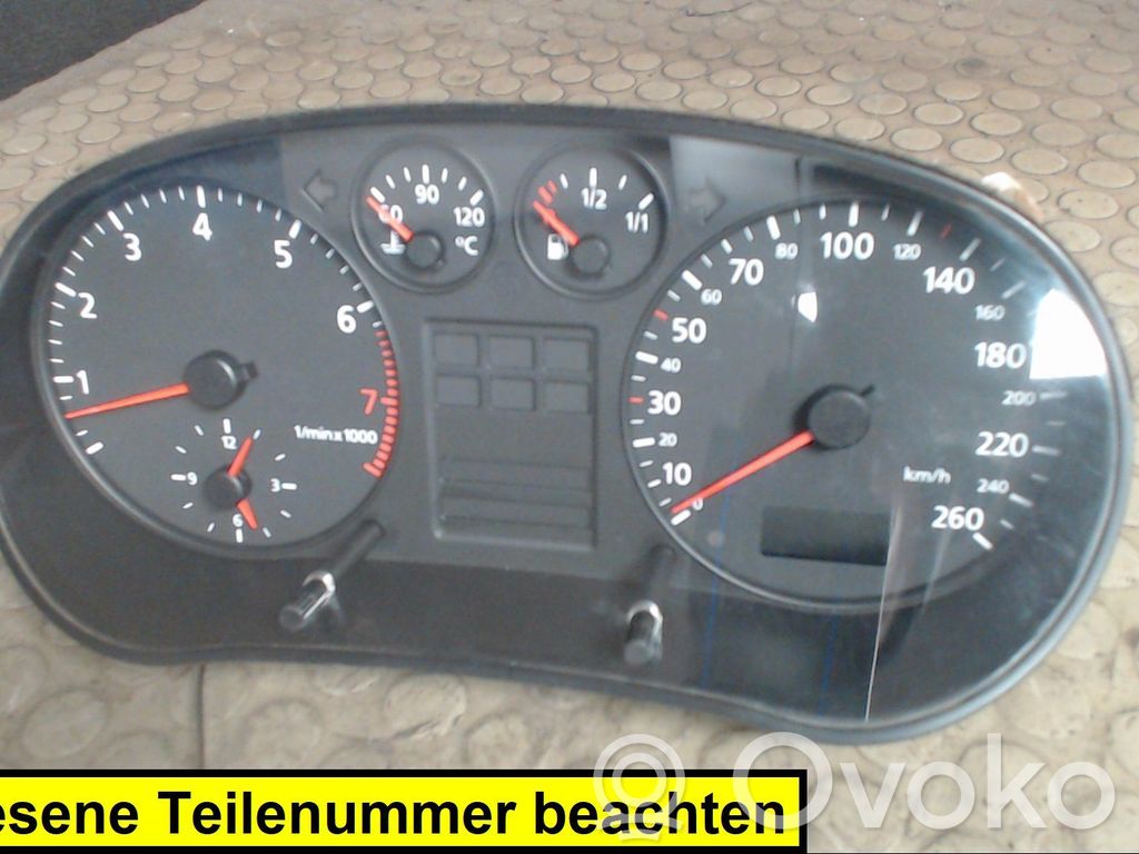 Tachometer   8L0919860EX,8L0919860E