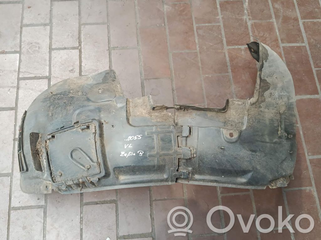 Opel Zafira B Rivestimento paraspruzzi passaruota anteriore 