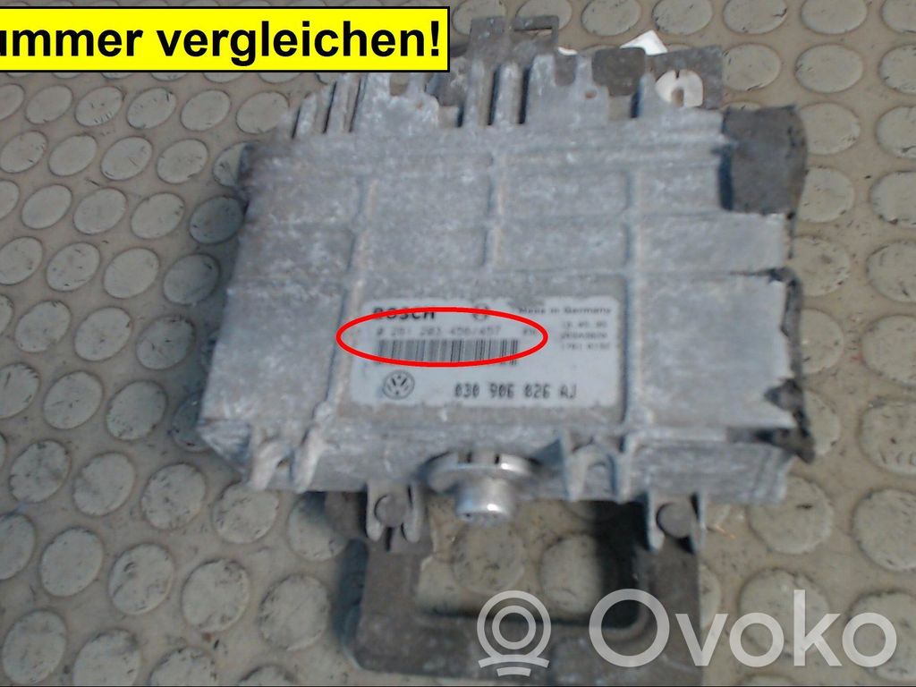 Volkswagen Polo III 6N 6N2 6NF Centralina/modulo del motore 