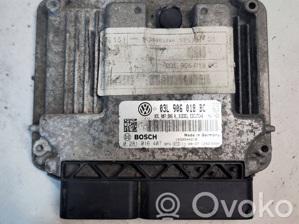 Volkswagen Scirocco Unitate/modul de control motor 