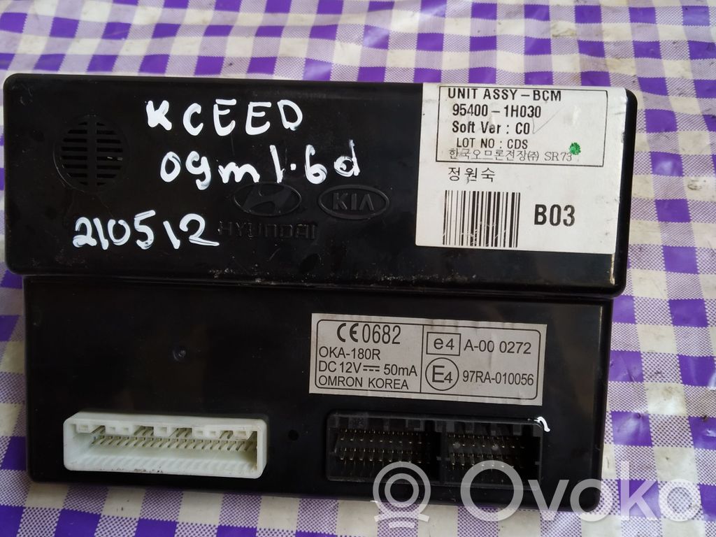 Engine control unit/module   95400HO30,E4A000272,E497RA010056