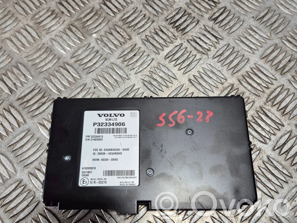 Volvo S60 Other control units/modules 