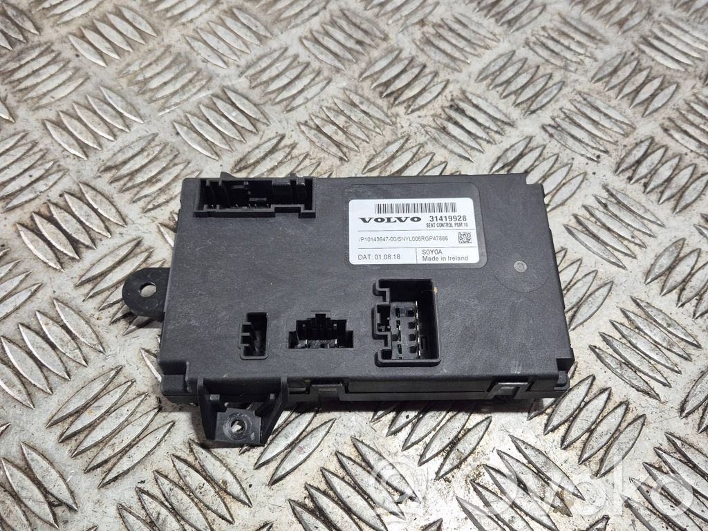 Volvo XC60 Modulo di controllo sedile 