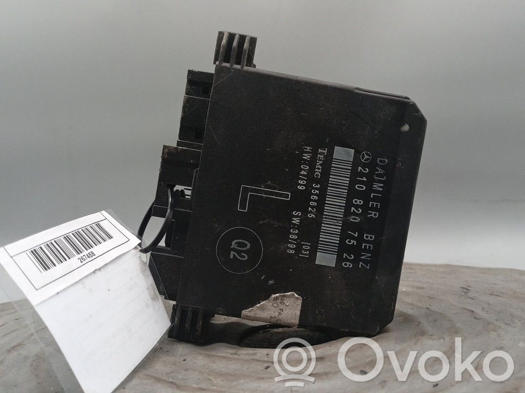 Mercedes-Benz E W210 Centralina/modulo chiusura centralizzata portiere 