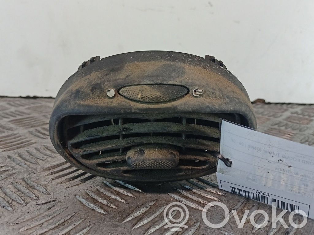 Grille d'aération centrale   98AB19893AKW,D1B1AR66ZA