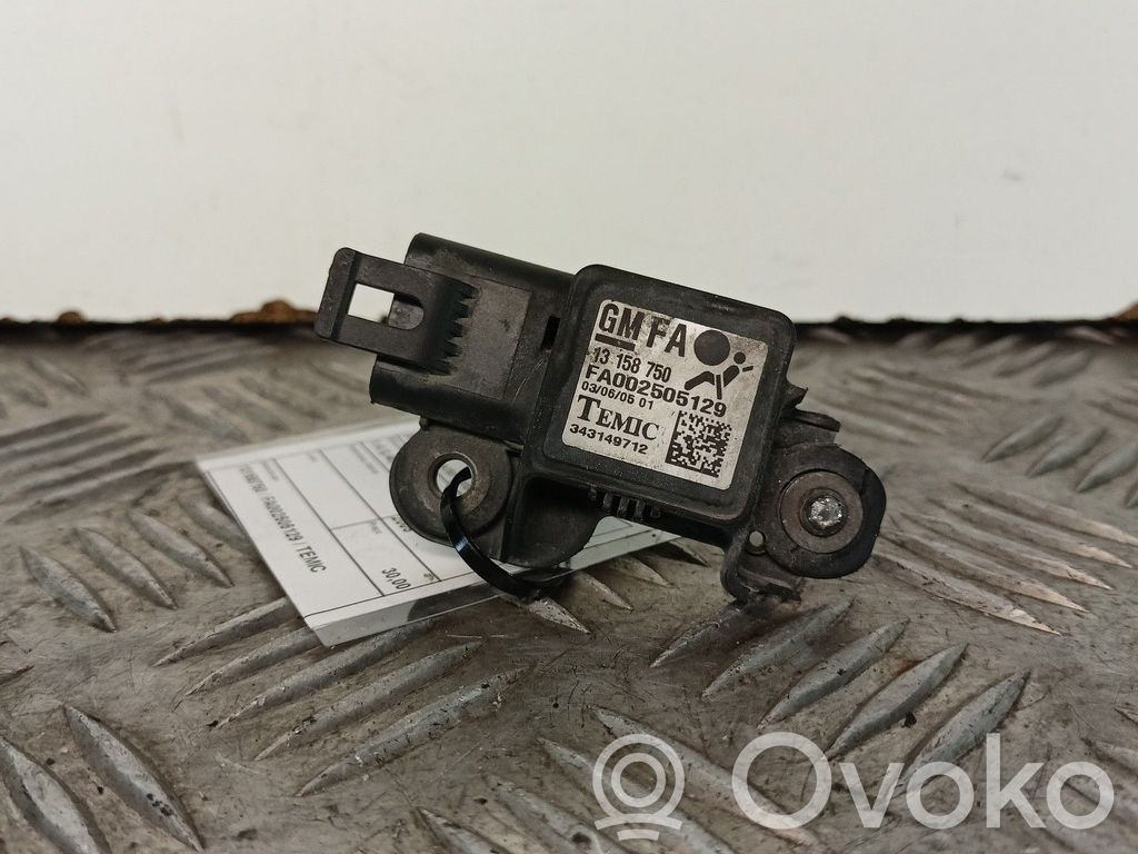 Sensor impacto/accidente para activar Airbag   13158750,FA002505129,TEMIC
