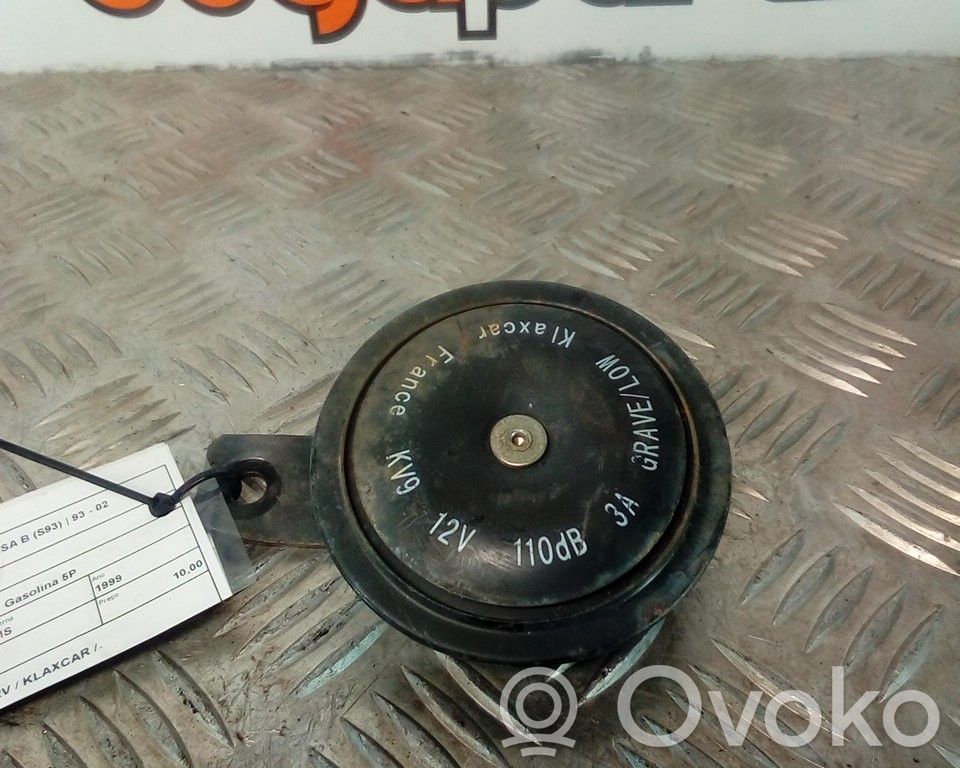 Horn signal   KV9,KLAXCAR