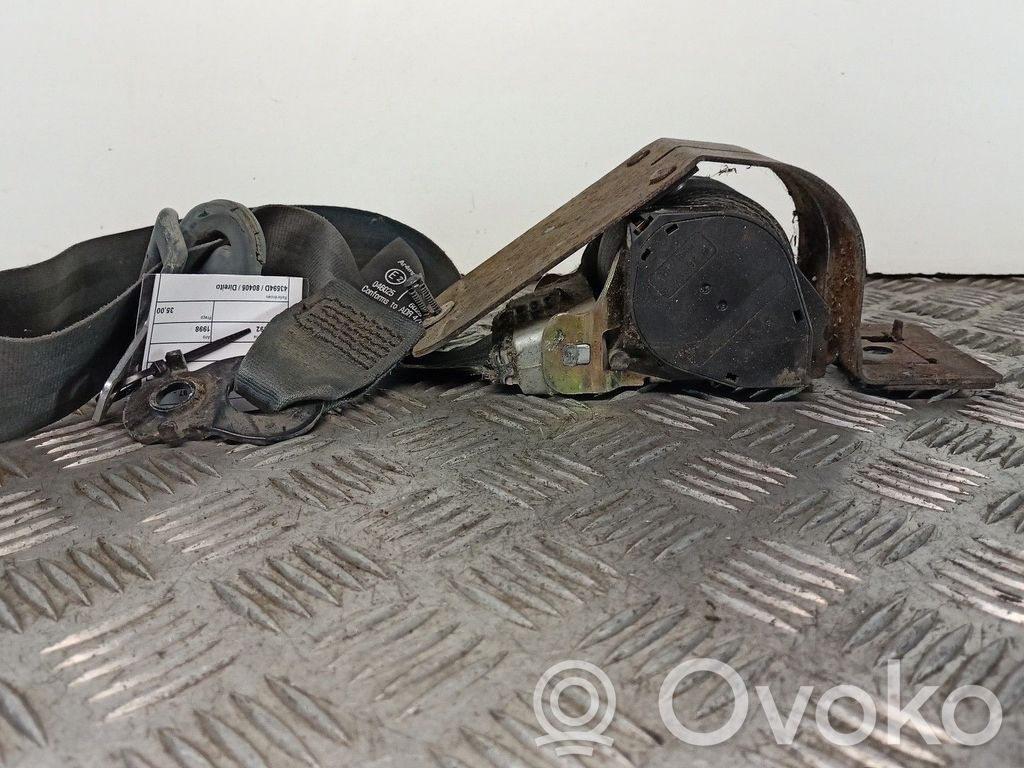 Cinturón delantero   43594D,80405,DIREITO