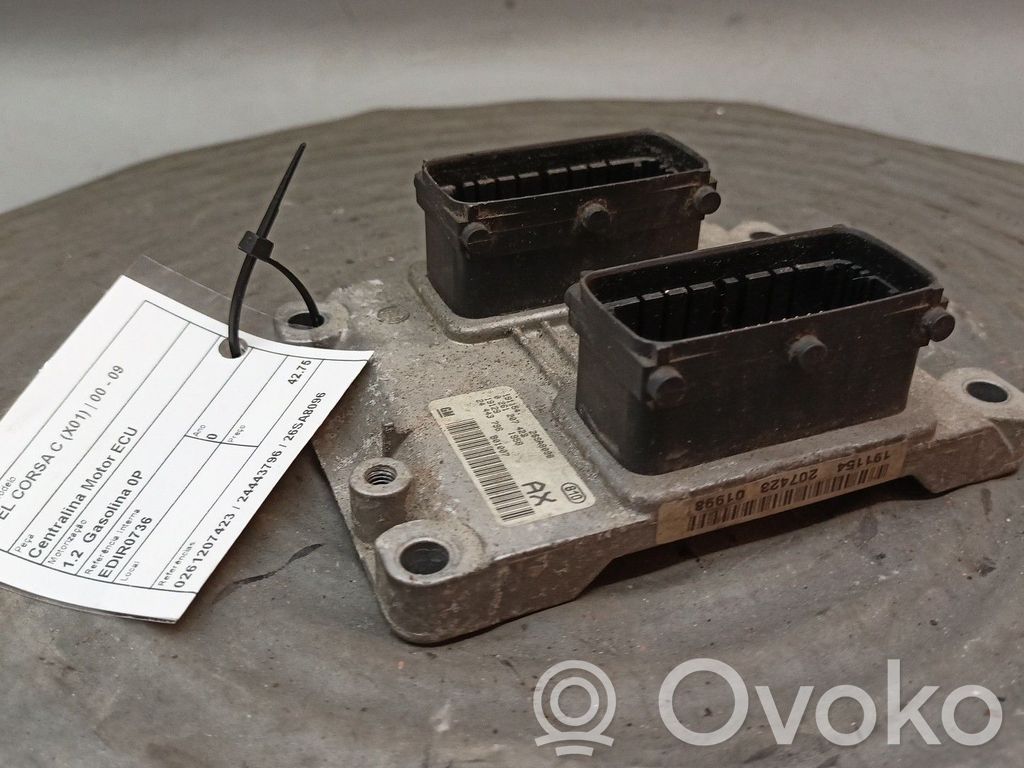 Variklio valdymo blokas   0261207423,24443796,26SA8096