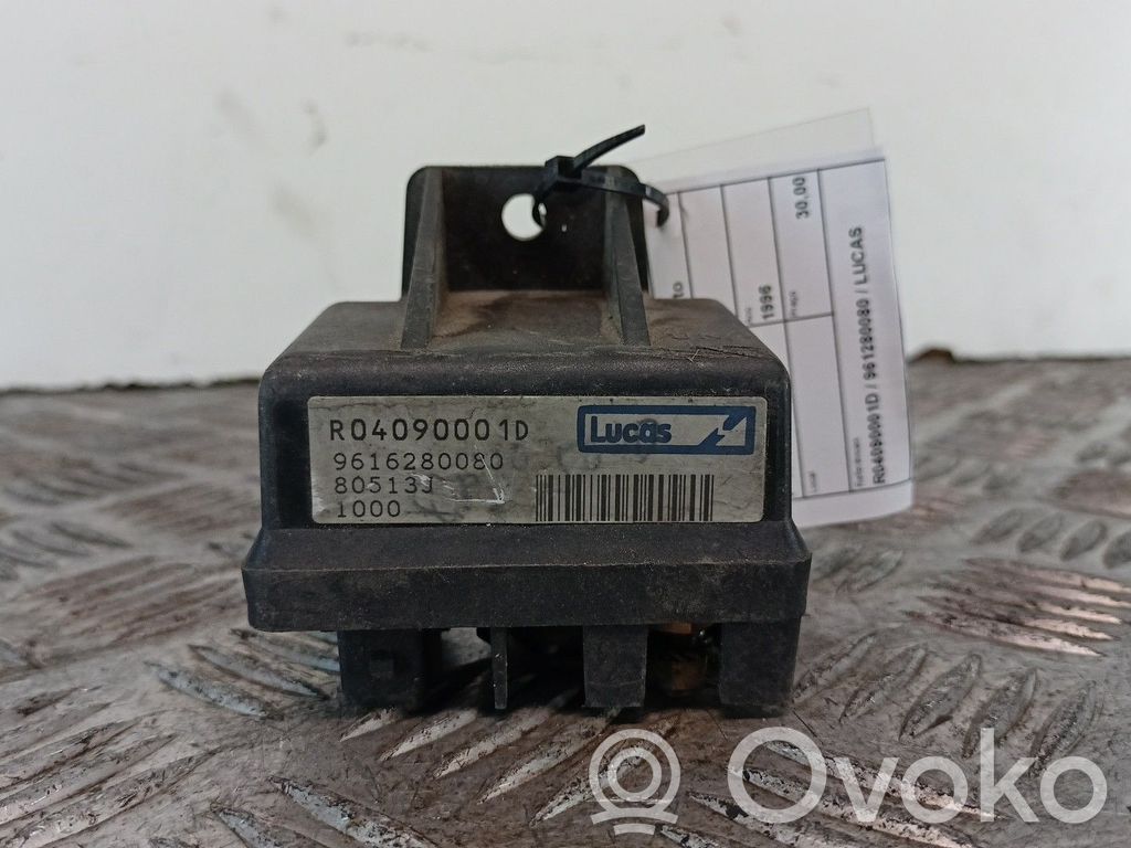 Peugeot 106 Relais de commande ventilateur chauffage 