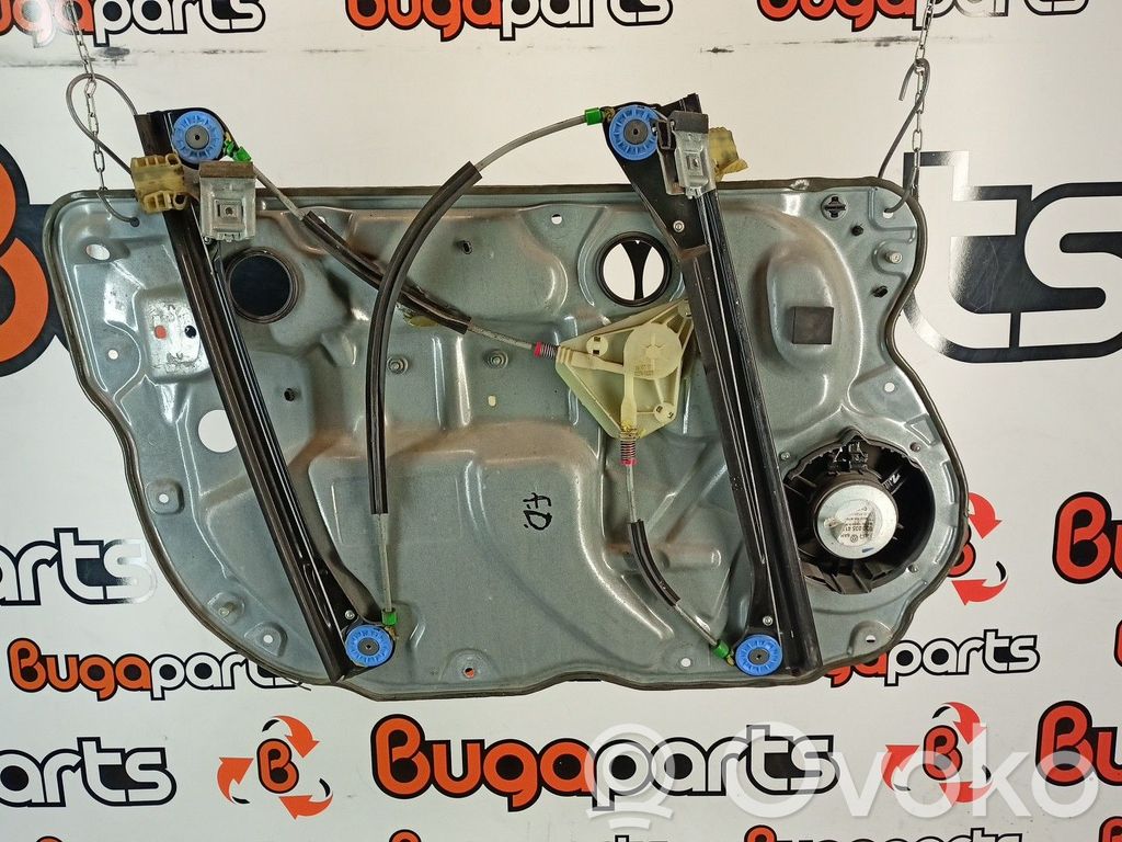 Volkswagen Polo IV 9N3 Mecanismo para subir la puerta delantera sin motor 