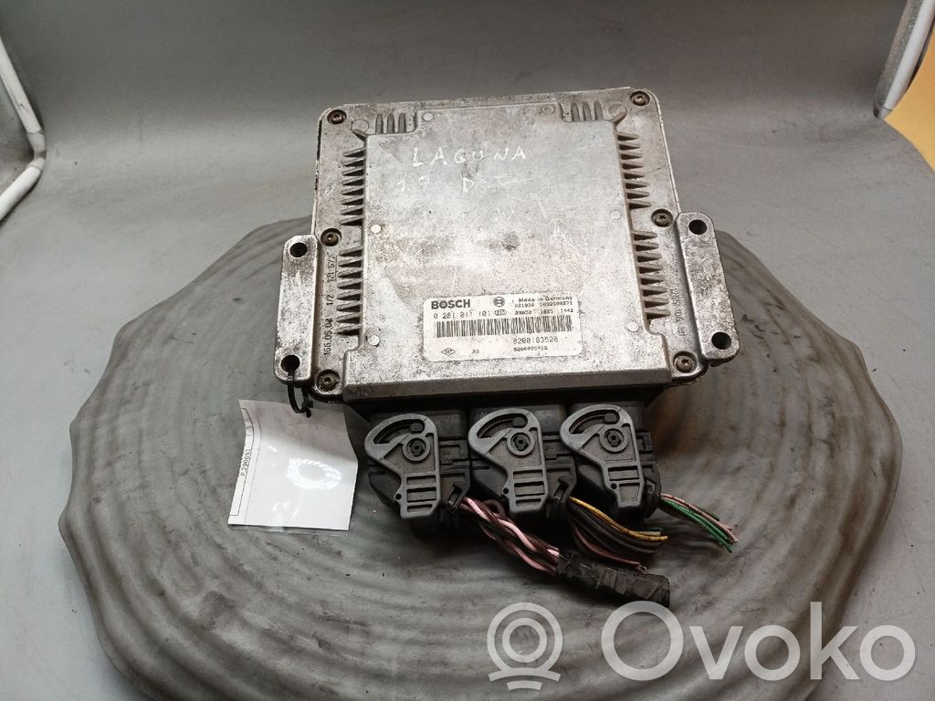 Dzinēja vadības bloks   8200095416,0281011101,BOSCH