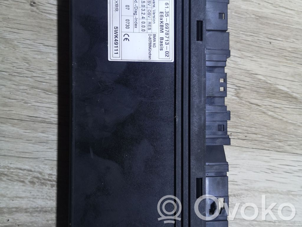 BMW 5 E60 E61 Komforto modulis 