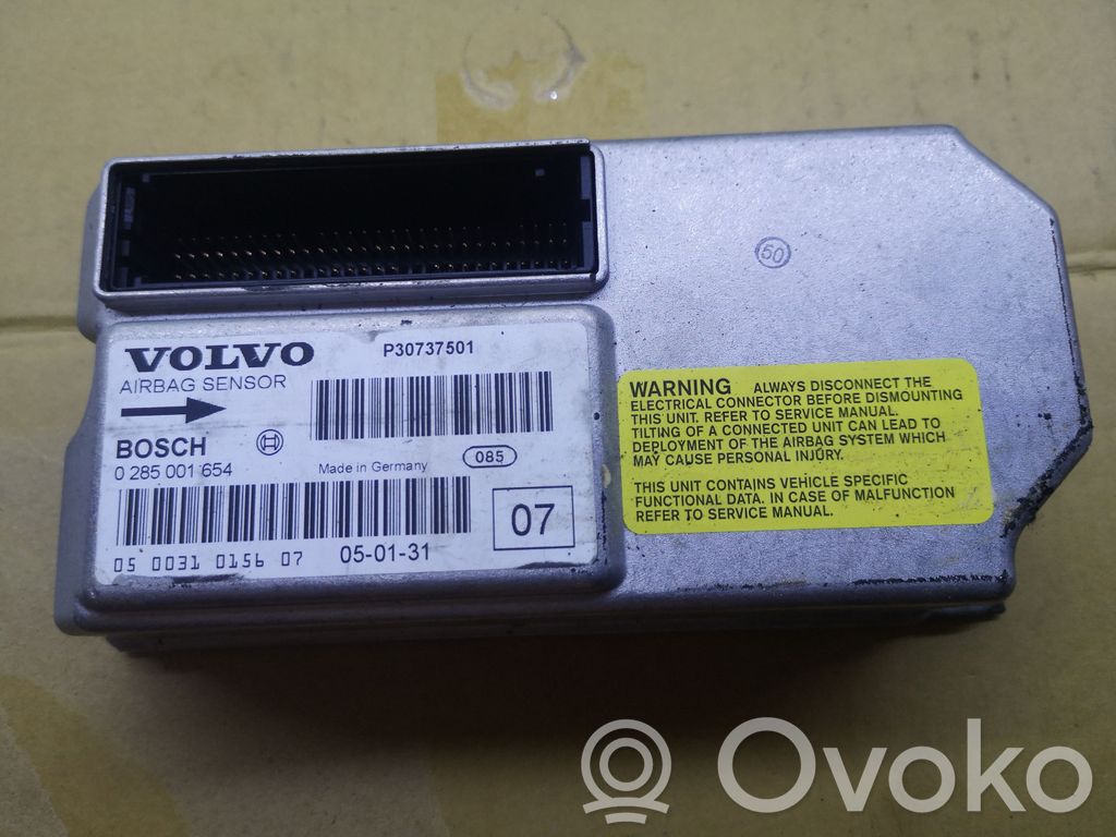 Airbag control unit/module   P30737501