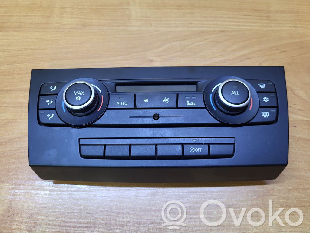 BMW 3 E90 E91 Climate control unit 