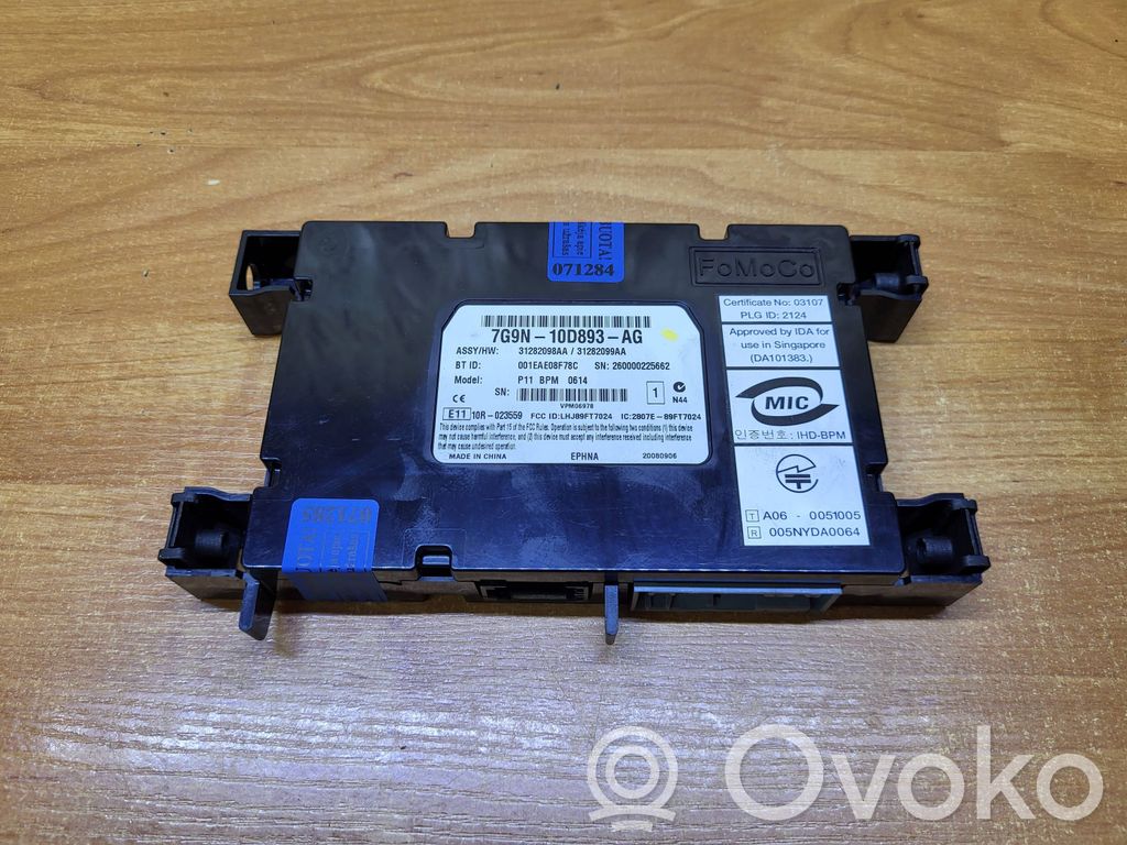Bluetooth control unit module   7G9N10D893AG,31282098AA,31282099AA
