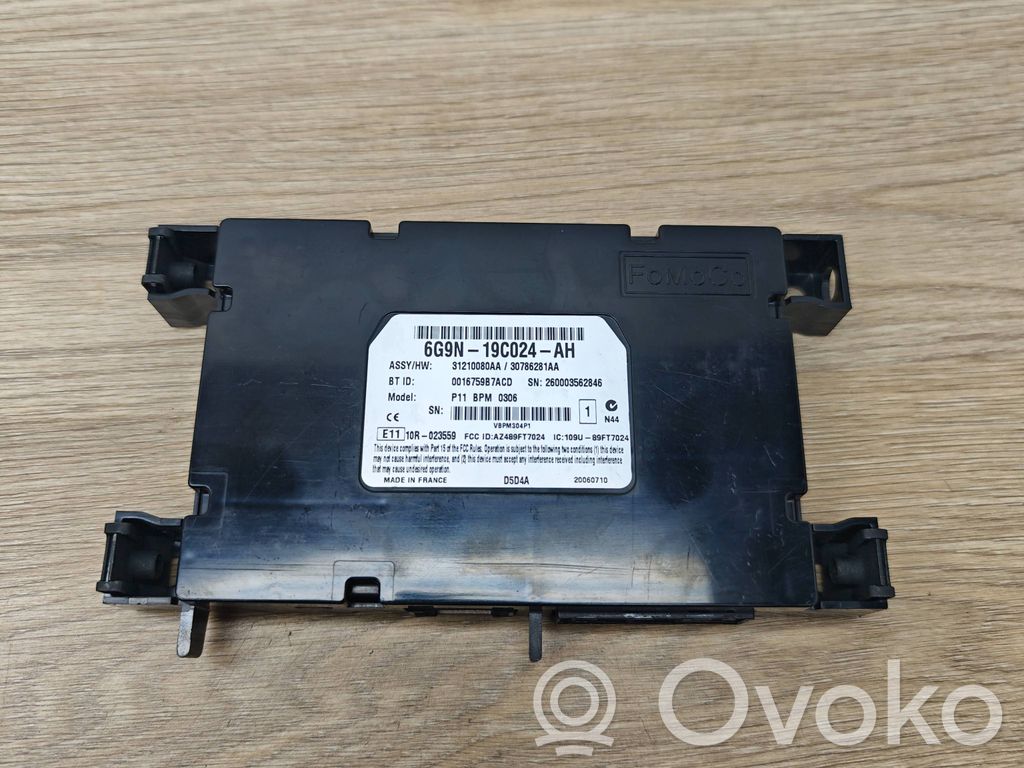 Модуль «Bluetooth»   31210080AA,6G9N19C024AH,0016759B7ACD,30786281AA