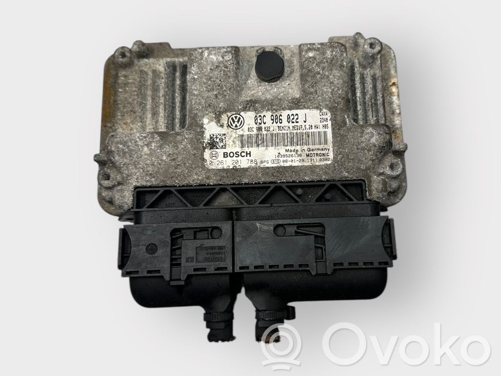 Volkswagen Golf V Engine control unit/module 