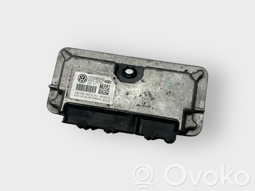 Sterownik / Moduł ECU   03C906024AD,6160141705,7JM3L2AI