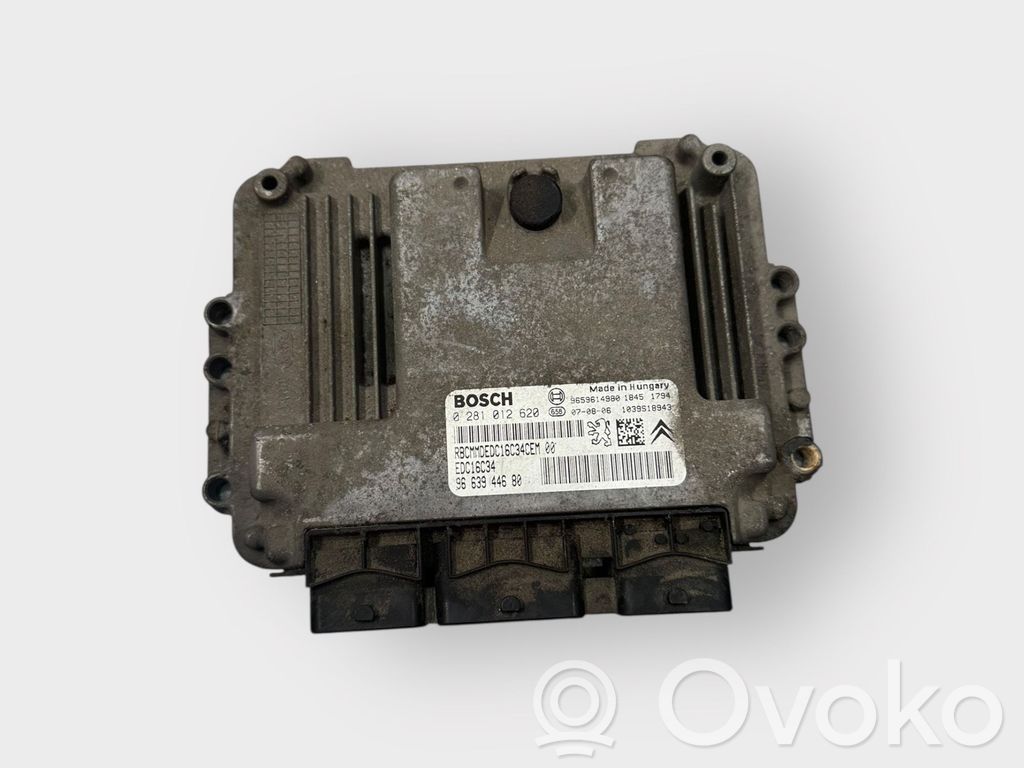 Engine control unit/module   9659614980,9663944680,0281012620