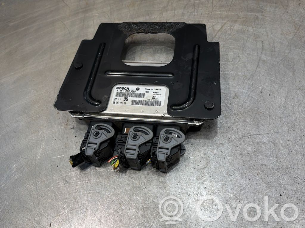 Engine control unit/module   0261206943,9638765680,9645733380