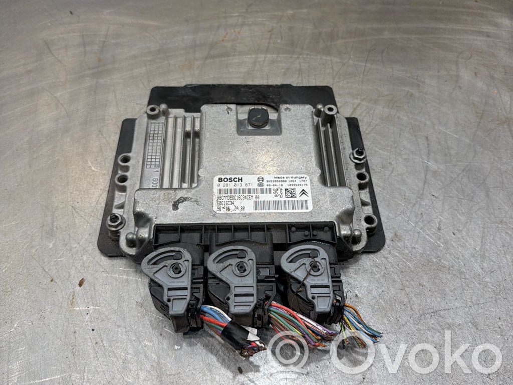 Engine control unit/module   0281013871,9653958980,9664610080