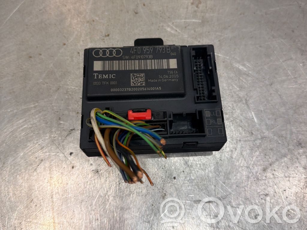 Unité de commande module de porte   4F0959793B,4F0910793B,0033TFK0001