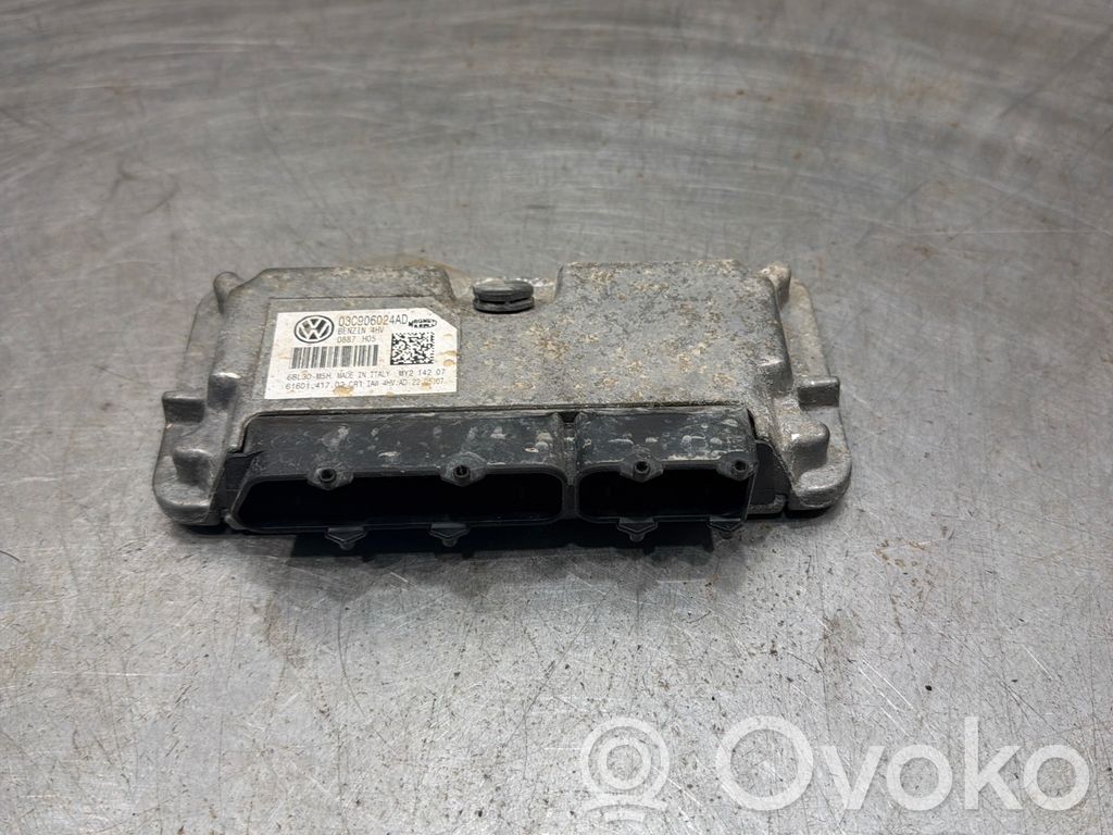 Sterownik / Moduł ECU   03C906024AD,6BL30M5H,6160141702