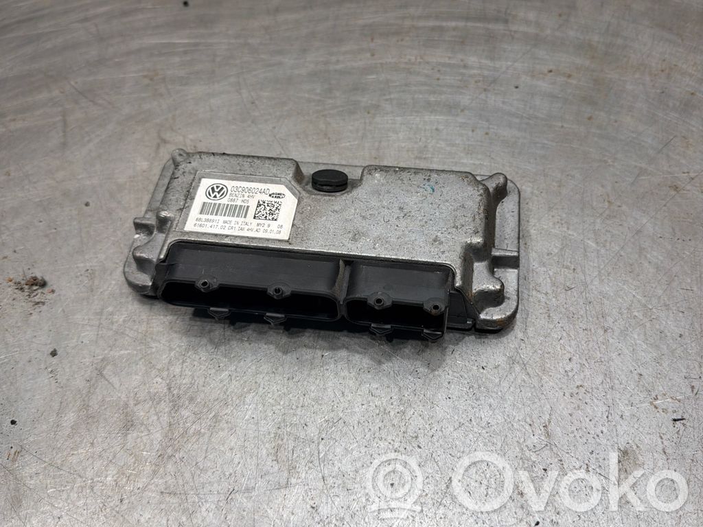 Sterownik / Moduł ECU   03C906024AD,6BL3B8911,6160141702