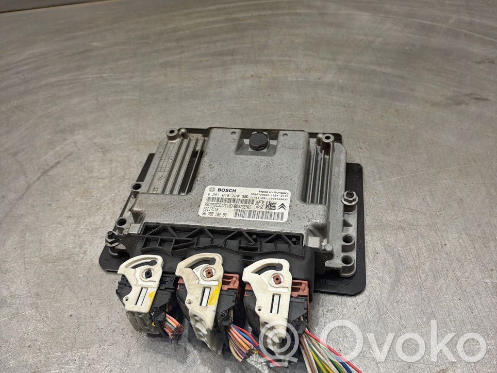 Engine control unit/module   0281018228,9666729580,9678818280