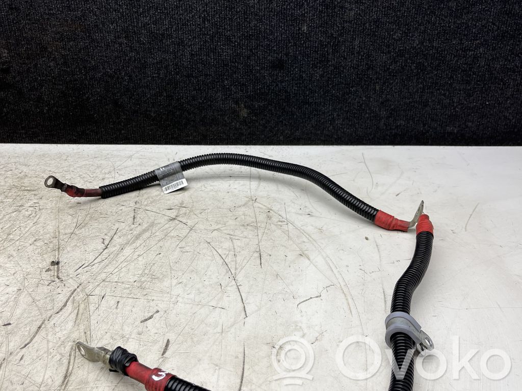BMW 5 E60 E61 Plus / Klema / Przewód akumulatora 