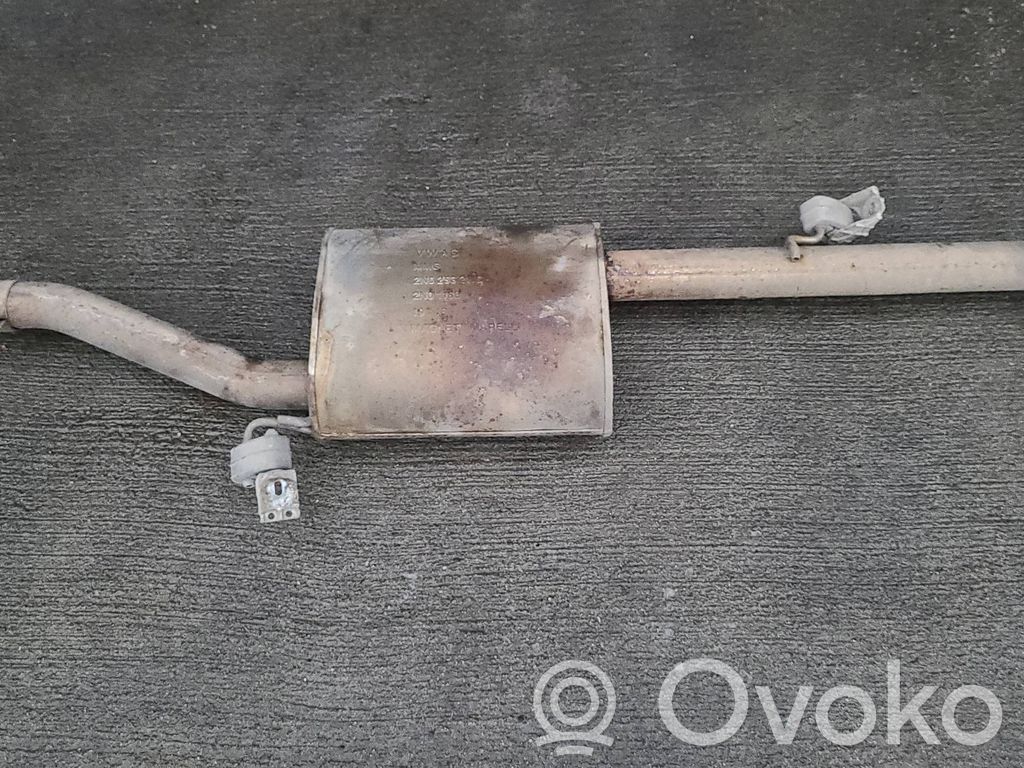 Man TGE 1gen Tobă eșapament de mijloc 