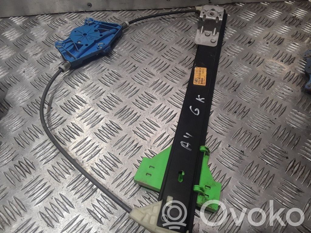 Audi A4 S4 B6 8E 8H Mechanizm podnoszenia szyby tylnej bez silnika 