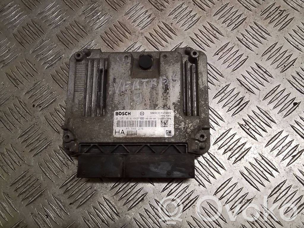 Opel Vectra C Unidad de control/módulo del motor 