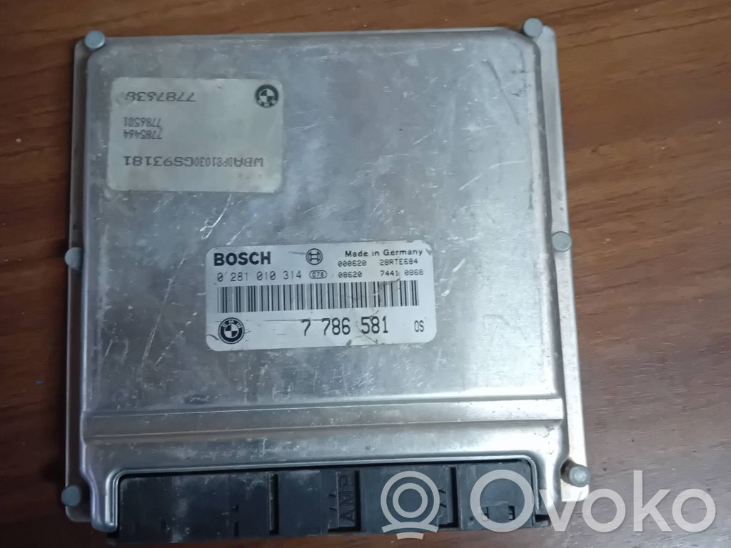 BMW 5 E39 Engine control unit/module 