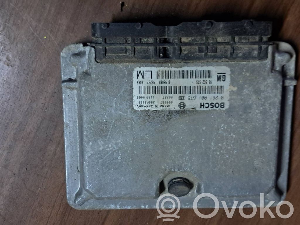 Opel Astra G Engine control unit/module 