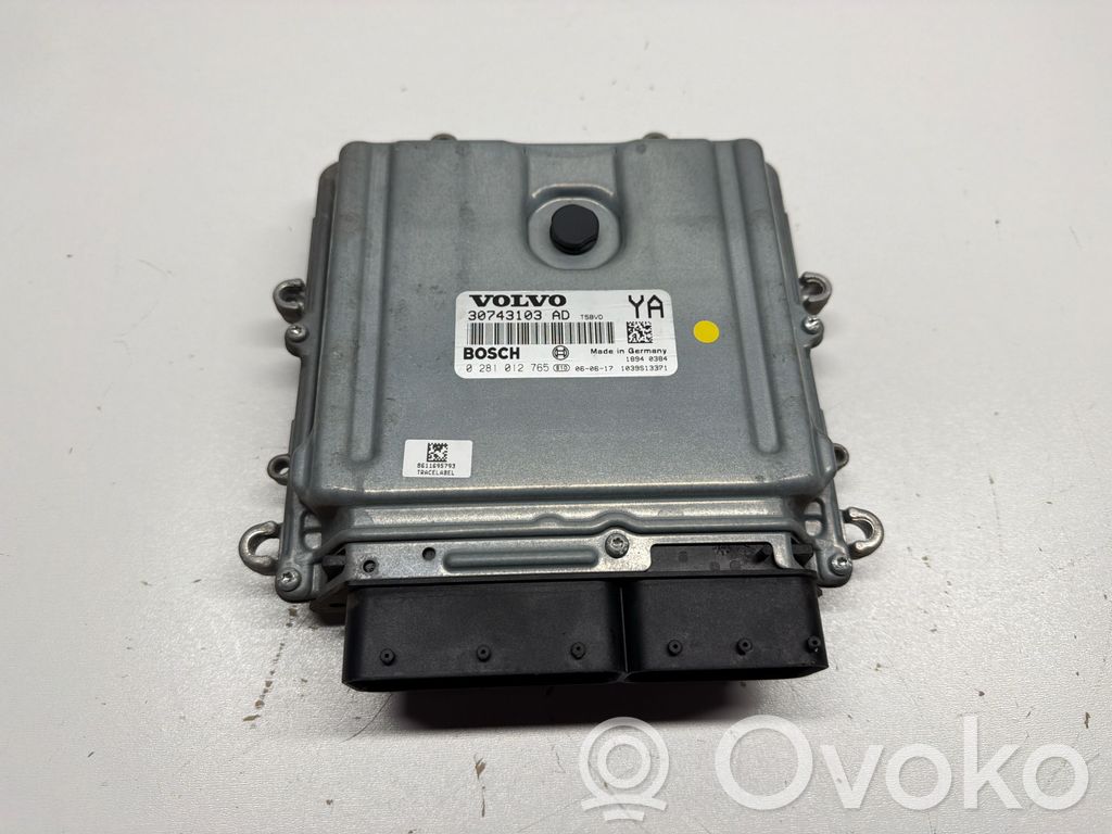 Engine control unit/module   0281012765,1039S13371,30743103