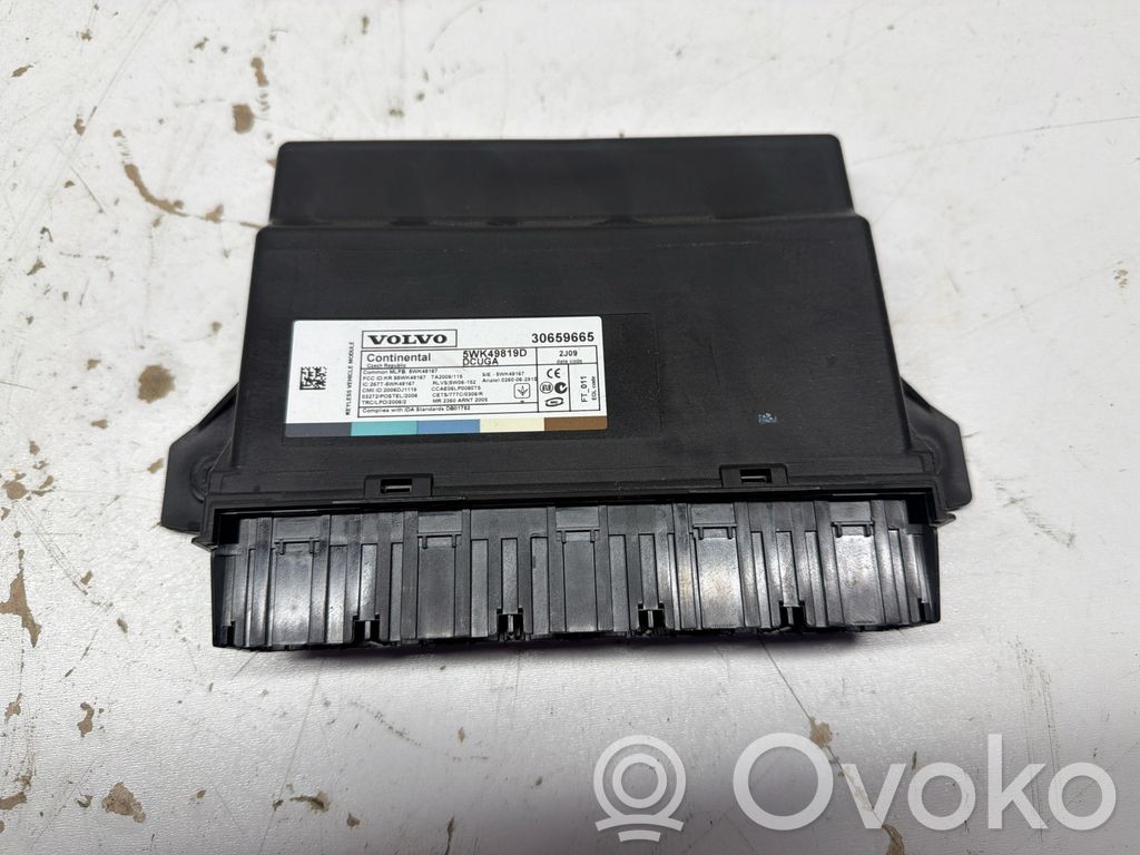 Volvo S80 Module de contrôle sans clé Go 