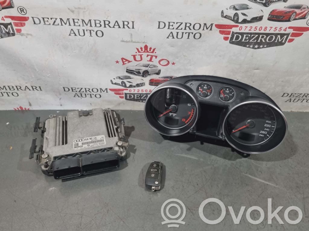 Audi TT TTS Mk2 Komputer / Sterownik ECU i komplet kluczy 