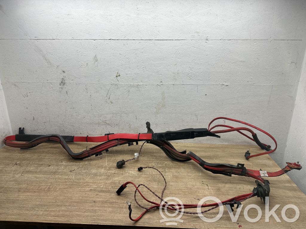 BMW 5 F10 F11 Plus / Klema / Przewód akumulatora 