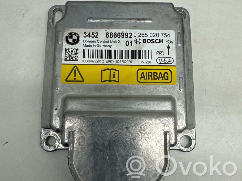 BMW 7 F01 F02 F03 F04 Airbag control unit/module 