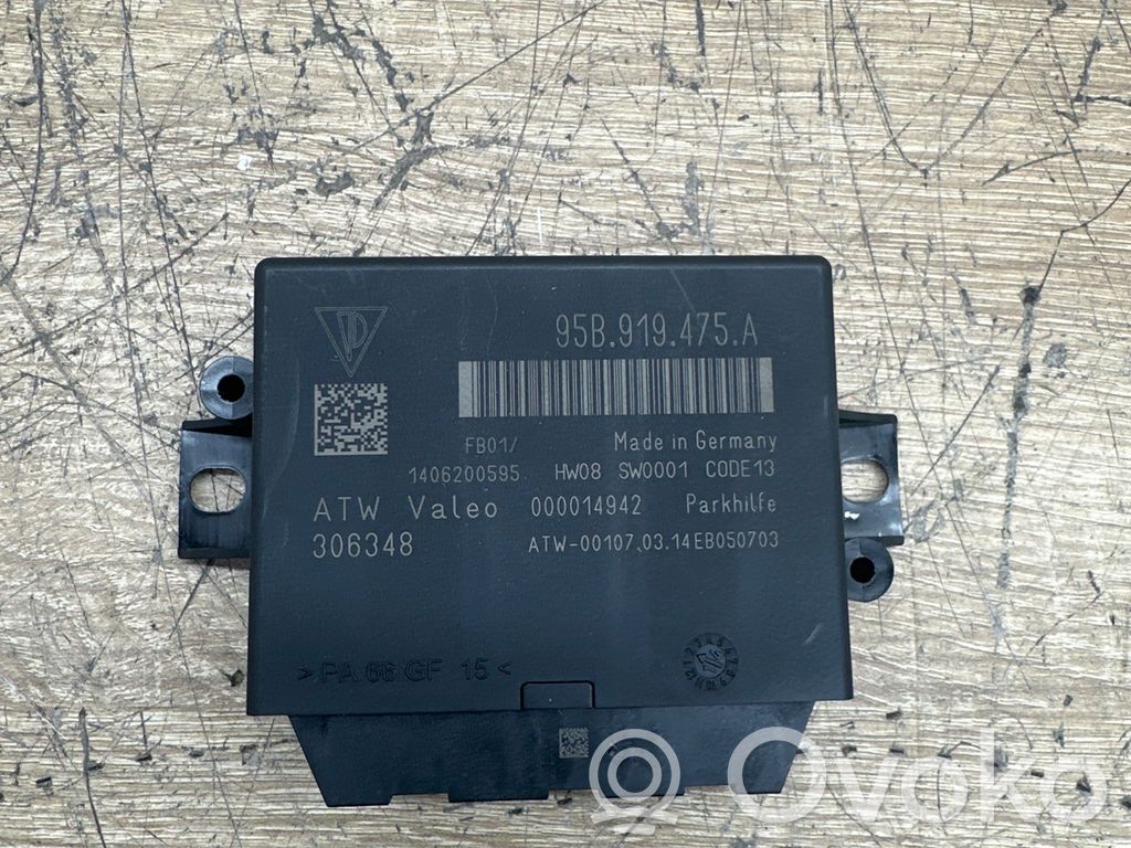Porsche Cayenne (92A) Unidad de control/módulo PDC de aparcamiento 