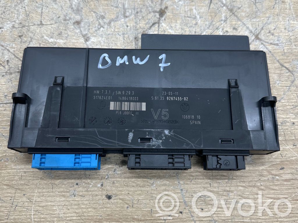 BMW 7 F01 F02 F03 F04 Inne komputery / moduły / sterowniki 